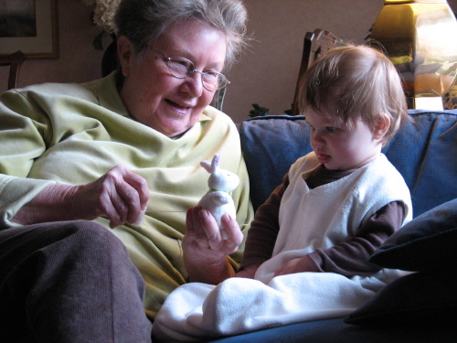 Easter Bunny demonstration