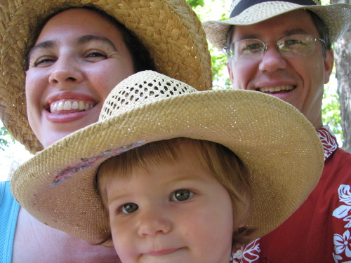 At the straw-hat festival