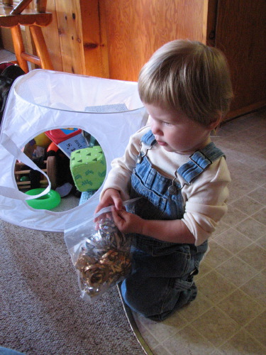 Bag of ribbons