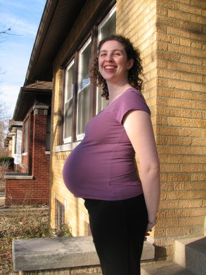 Super-Pregnant Lady