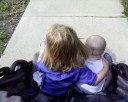 Sisters on their way