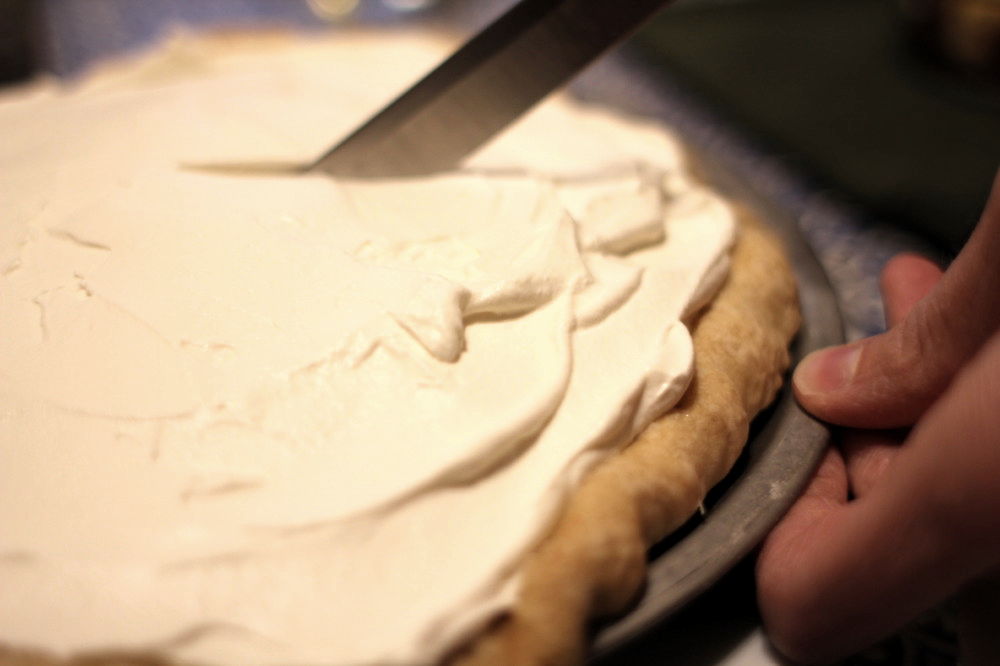 Banana cream pie.