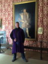 Jon posing as King Henry VIII.